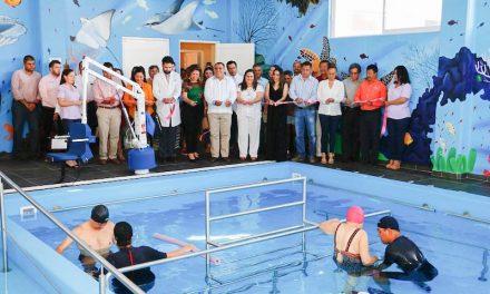 Therapeutic tank is inaugurated at the DIF